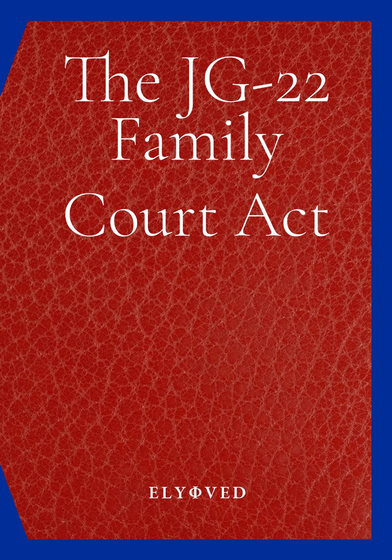 Front cover of The JG-22 Family Court Act